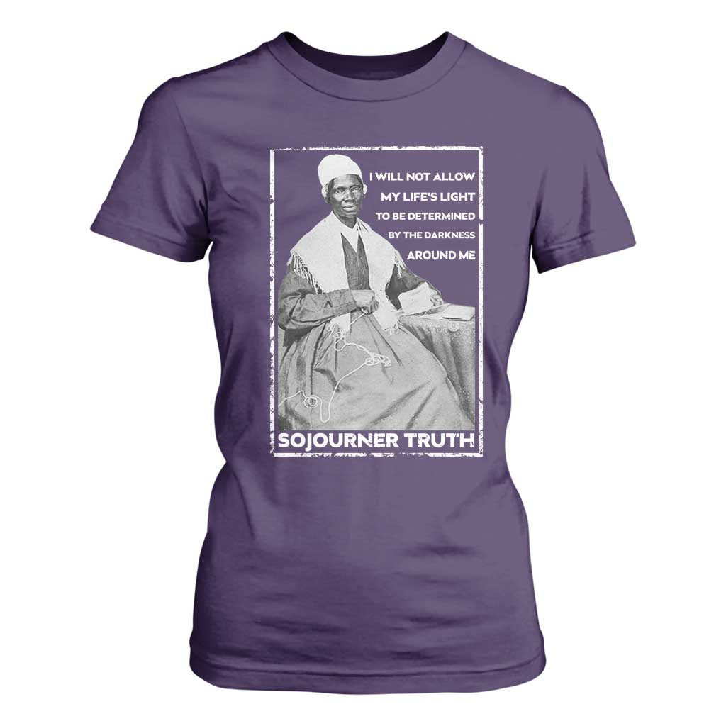 Sojourner Truth Quote T Shirt For Women Black History Month Strong Woman TS14 Purple Print Your Wear