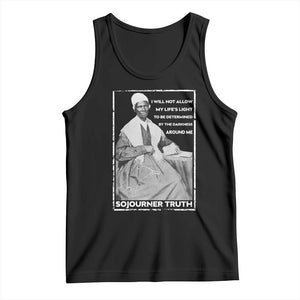 Sojourner Truth Quote Tank Top Black History Month Strong Woman TS14 Black Print Your Wear