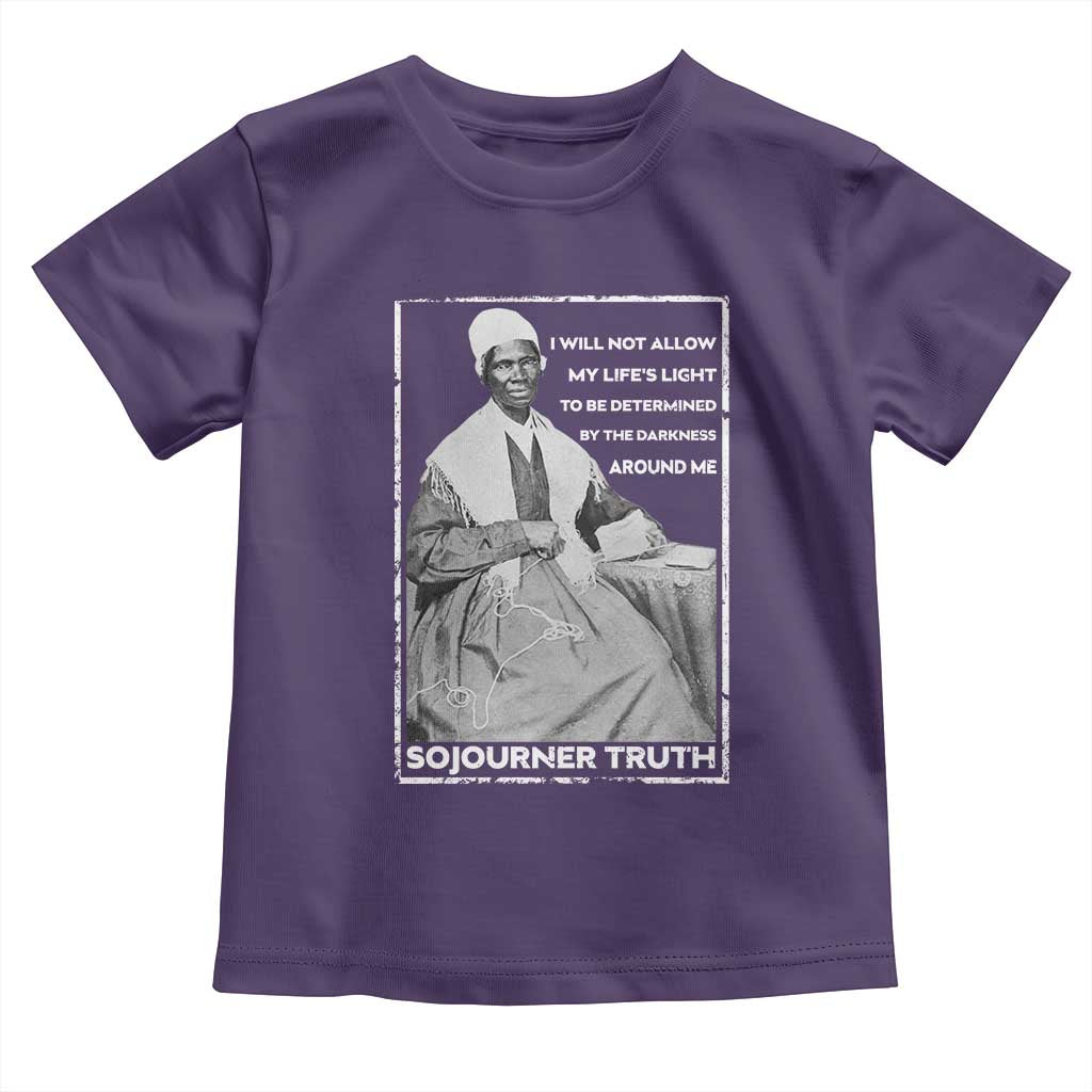 Sojourner Truth Quote Toddler T Shirt Black History Month Strong Woman TS14 Purple Print Your Wear
