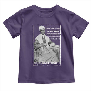 Sojourner Truth Quote Toddler T Shirt Black History Month Strong Woman TS14 Purple Print Your Wear