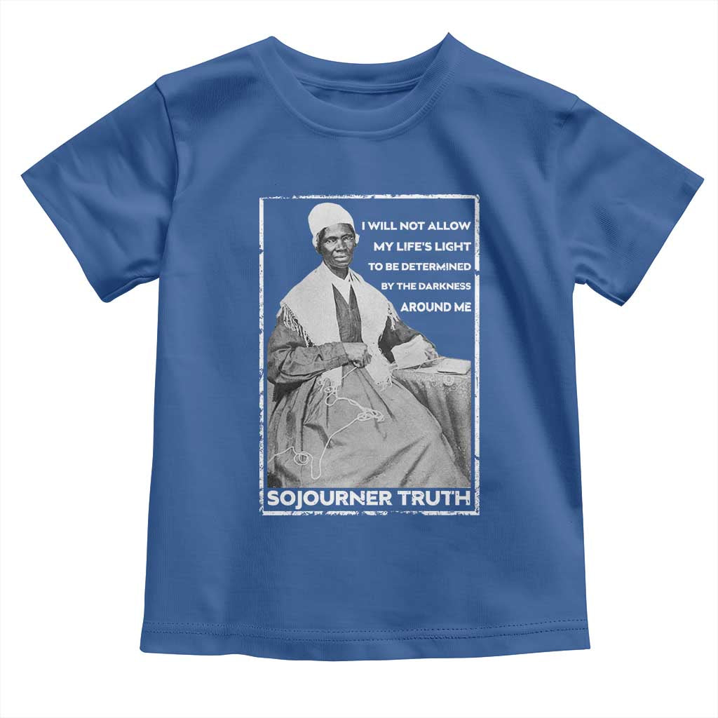 Sojourner Truth Quote Toddler T Shirt Black History Month Strong Woman TS14 Royal Blue Print Your Wear