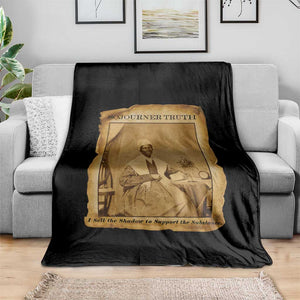 Sojourner Truth Throw Blanket Black Women Quote TS14 Print Your Wear