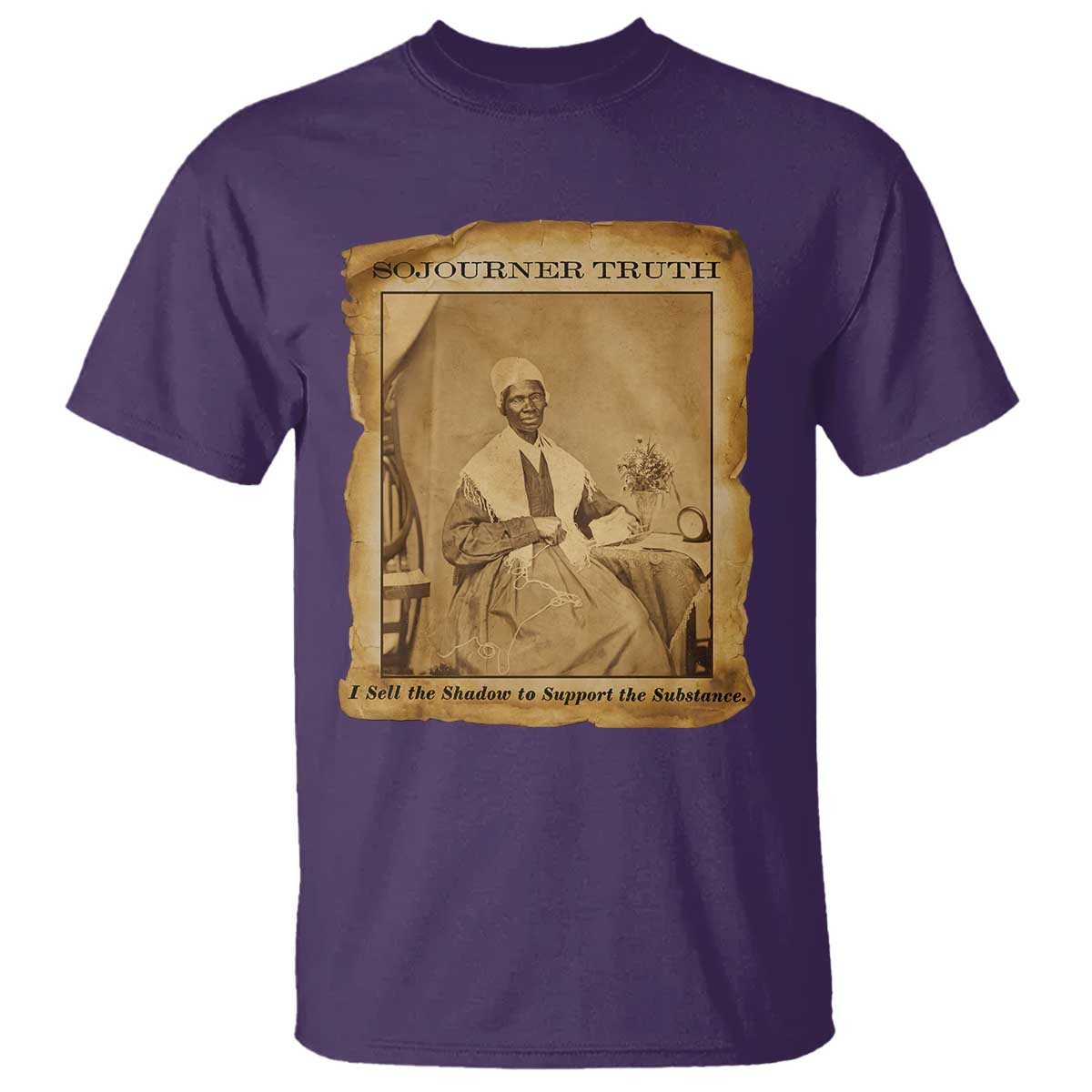 Sojourner Truth T Shirt Black Women Quote TS14 Purple Print Your Wear