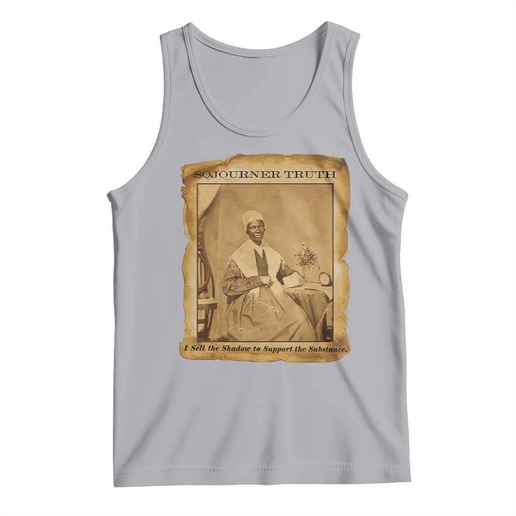 Sojourner Truth Tank Top Black Women Quote TS14 Athletic Heather Print Your Wear