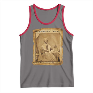 Sojourner Truth Tank Top Black Women Quote TS14 Deep Heather Red Print Your Wear