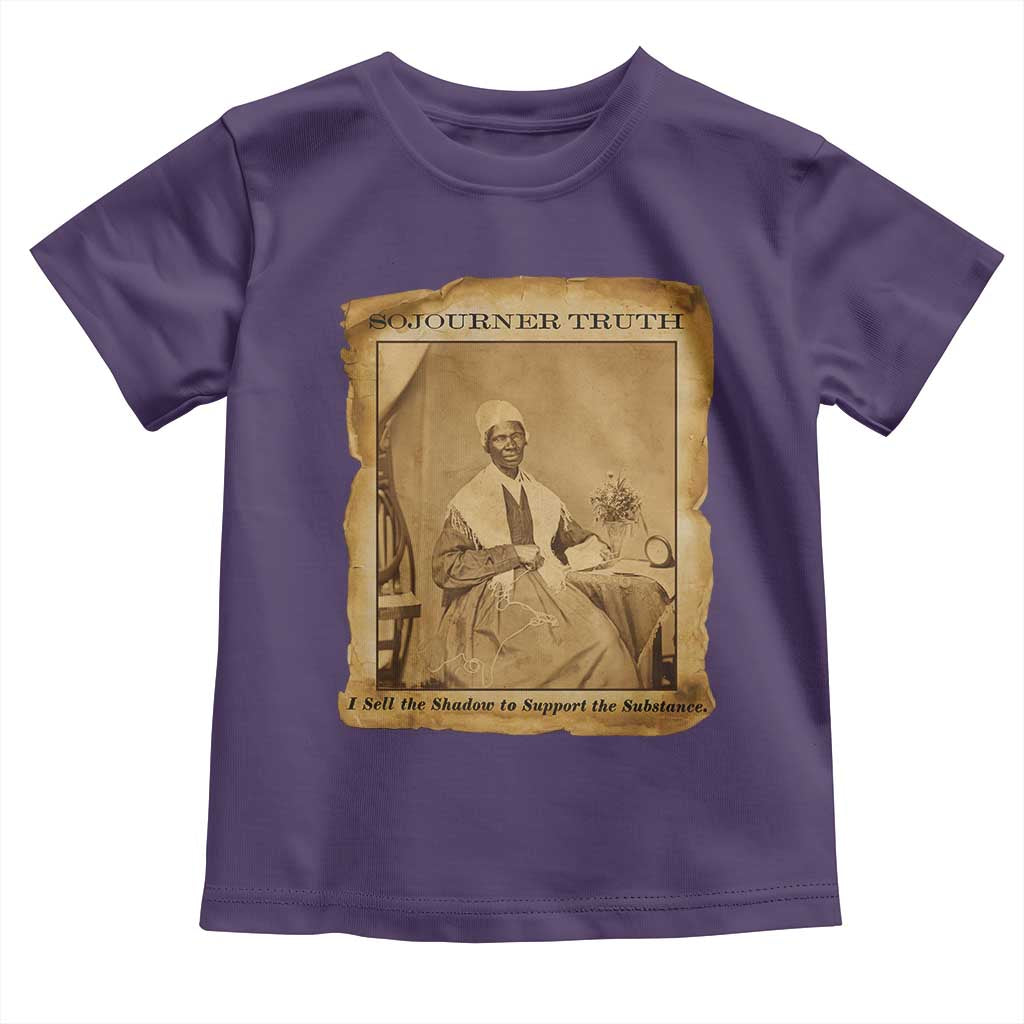 Sojourner Truth Toddler T Shirt Black Women Quote TS14 Purple Print Your Wear