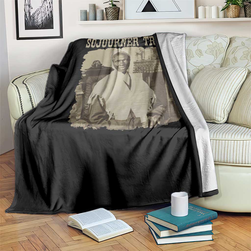 Sojourner Truth Throw Blanket African American Historical Hero TS14 Print Your Wear