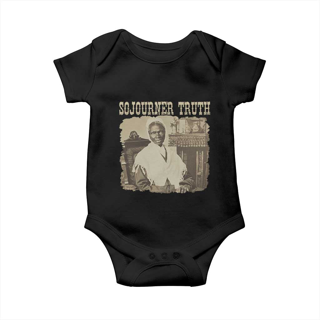 Sojourner Truth Baby Onesie African American Historical Hero TS14 Black Print Your Wear
