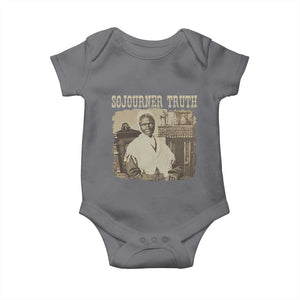 Sojourner Truth Baby Onesie African American Historical Hero TS14 Charcoal Print Your Wear