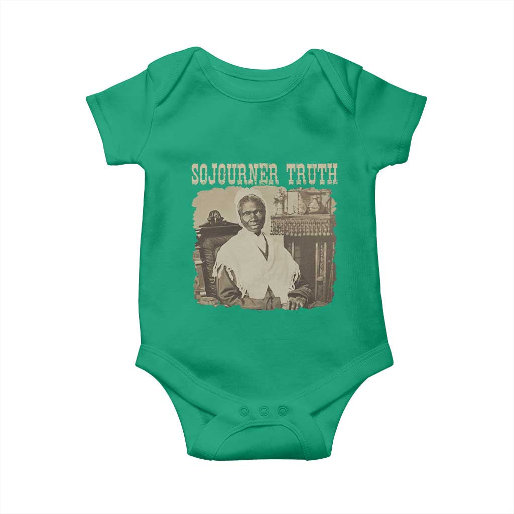 Sojourner Truth Baby Onesie African American Historical Hero TS14 Irish Green Print Your Wear