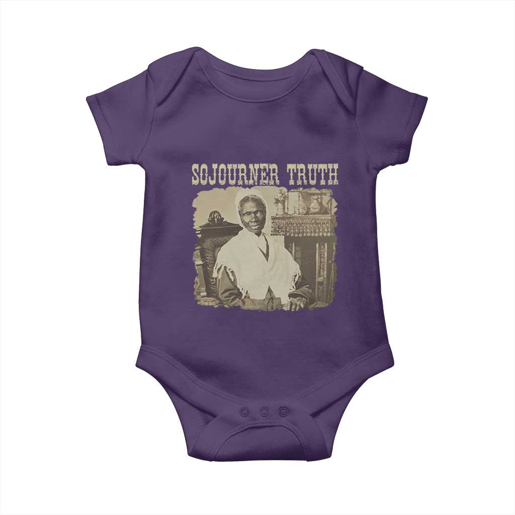Sojourner Truth Baby Onesie African American Historical Hero TS14 Purple Print Your Wear