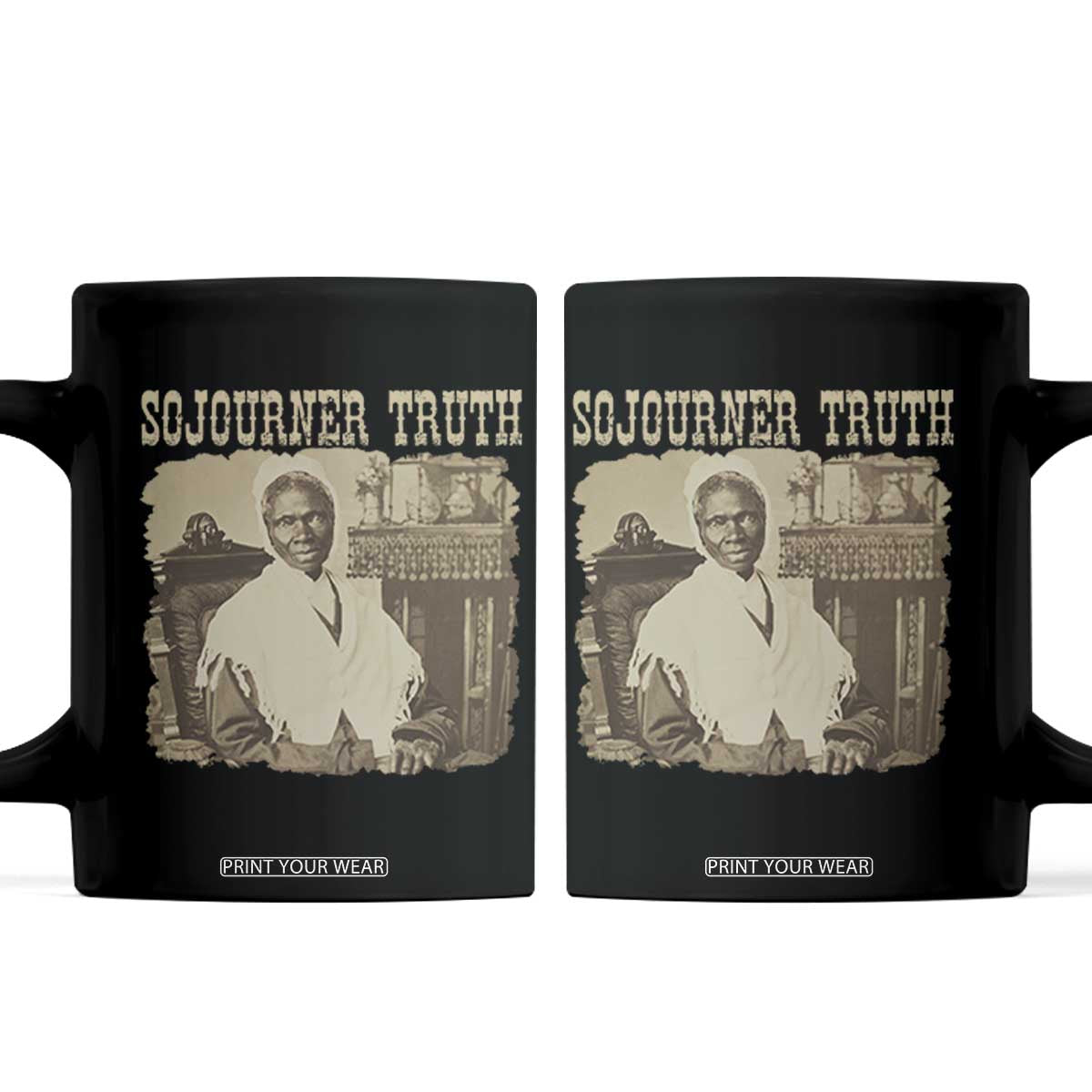 Sojourner Truth Coffee Mug African American Historical Hero TS14 Black Print Your Wear