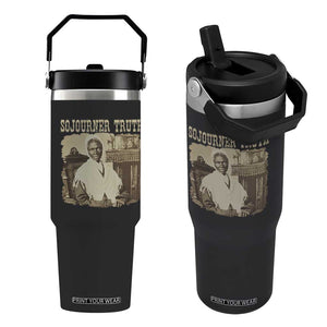 Sojourner Truth Flip Straw Tumbler African American Historical Hero TS14 One Size: 30 oz Black Print Your Wear