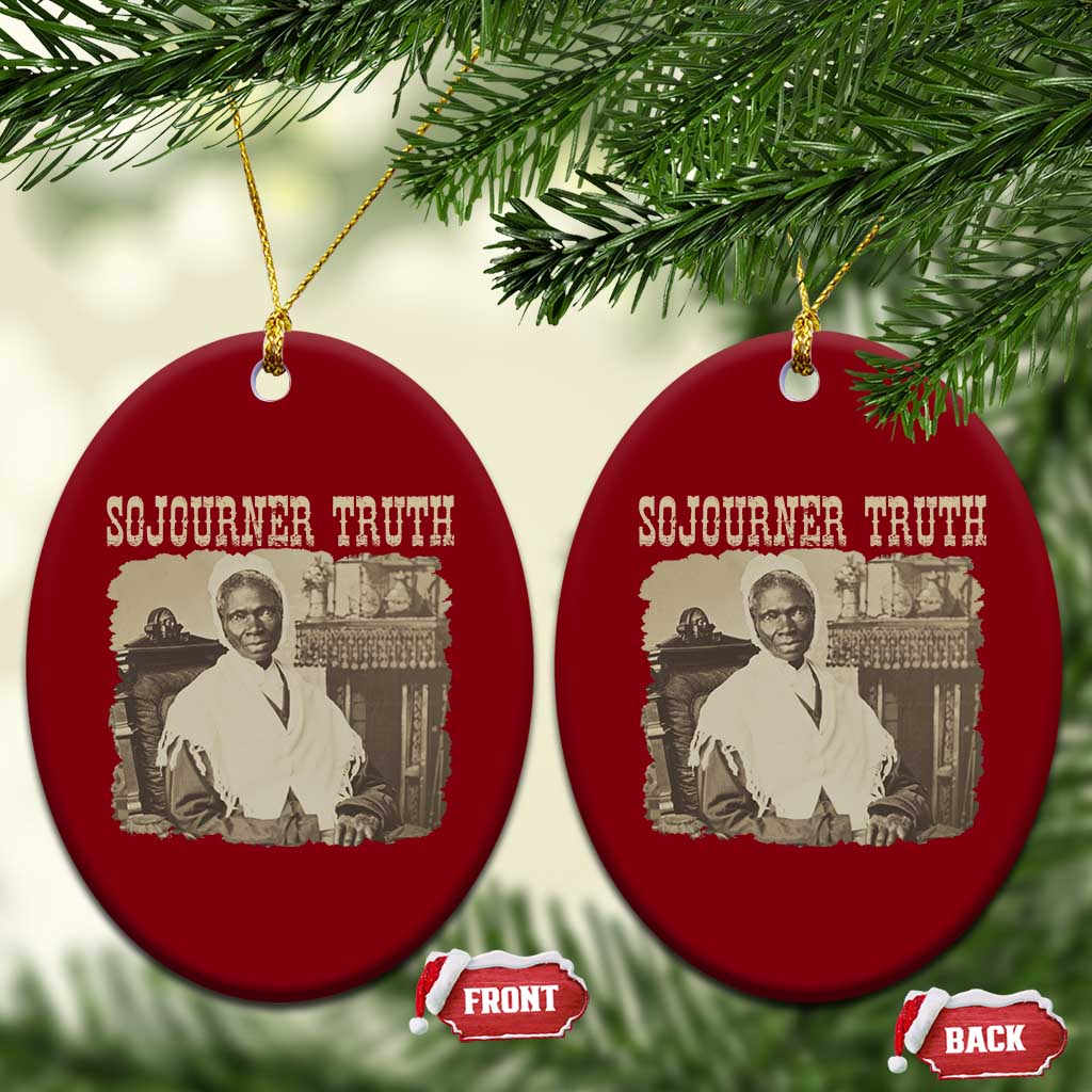 Sojourner Truth Ceramic Ornament African American Historical Hero TS14 Print Your Wear