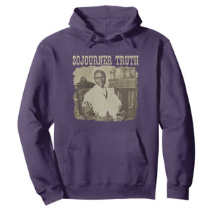 Sojourner Truth Hoodie African American Historical Hero TS14 Purple Print Your Wear