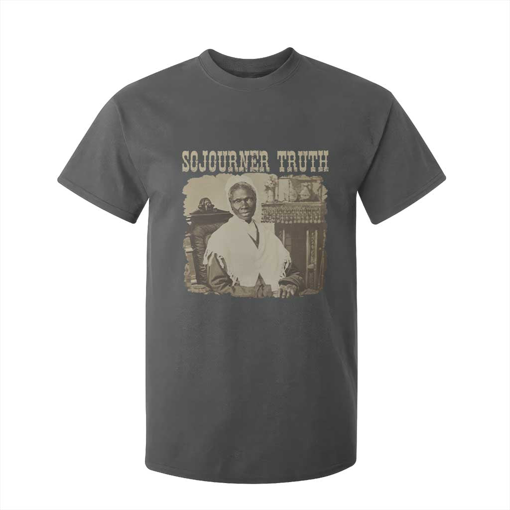 Sojourner Truth T Shirt For Kid African American Historical Hero TS14 Dark Heather Print Your Wear