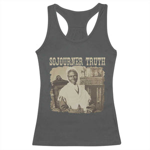 Sojourner Truth Racerback Tank Top African American Historical Hero TS14 Dark Heather Print Your Wear