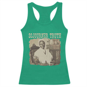 Sojourner Truth Racerback Tank Top African American Historical Hero TS14 Irish Green Print Your Wear
