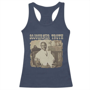Sojourner Truth Racerback Tank Top African American Historical Hero TS14 Navy Print Your Wear