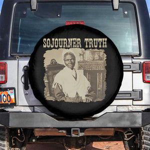 Sojourner Truth Spare Tire Cover African American Historical Hero TS14 No hole Black Print Your Wear