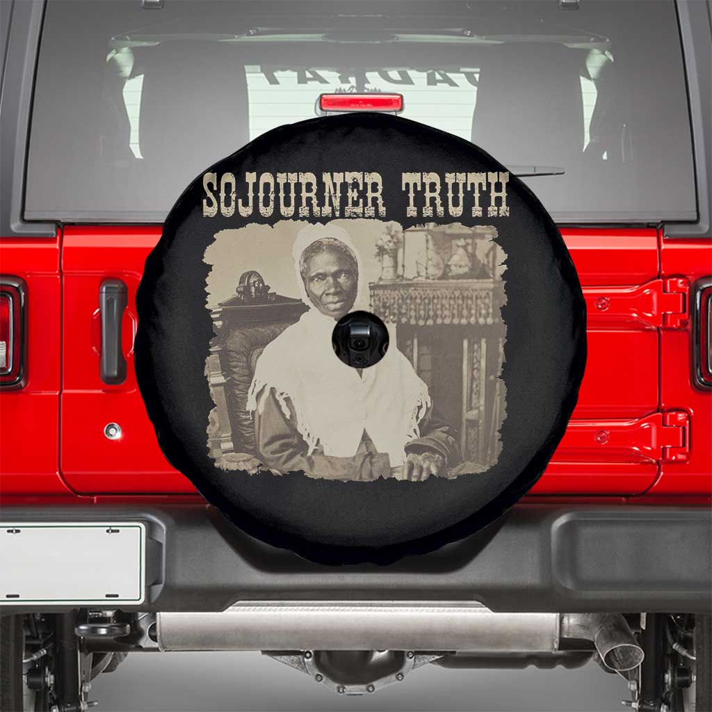 Sojourner Truth Spare Tire Cover African American Historical Hero TS14 Black Print Your Wear
