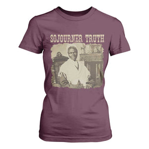 Sojourner Truth T Shirt For Women African American Historical Hero TS14 Maroon Print Your Wear