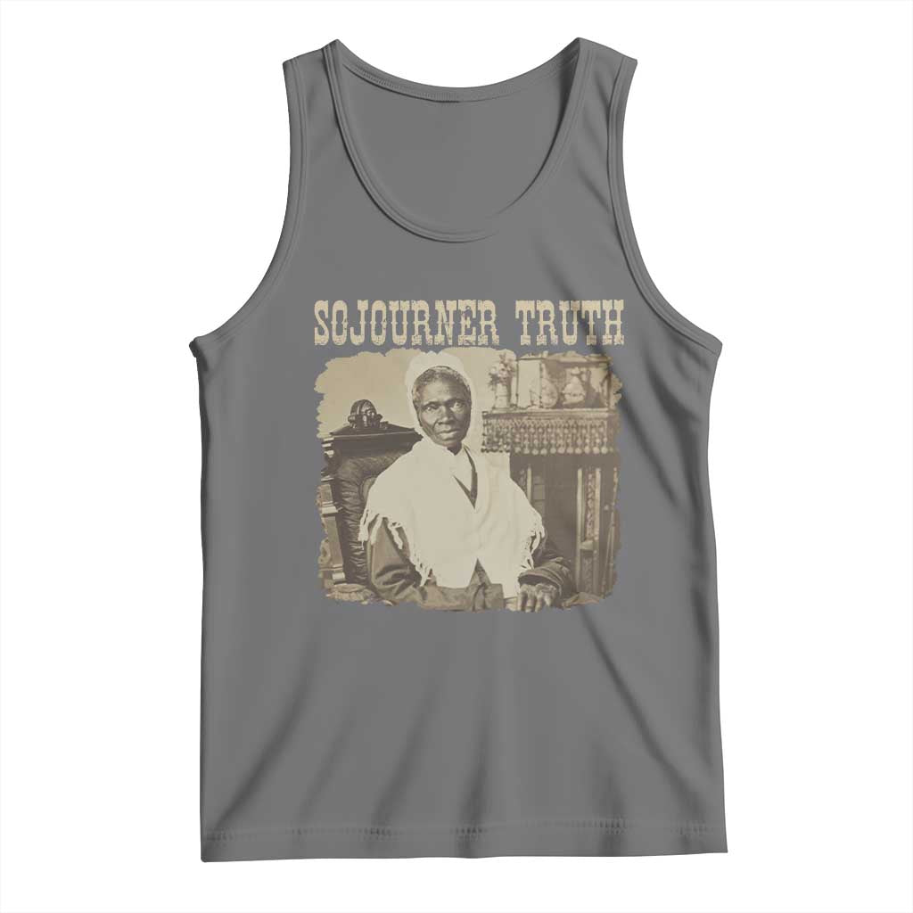 Sojourner Truth Tank Top African American Historical Hero TS14 Black Heather Print Your Wear