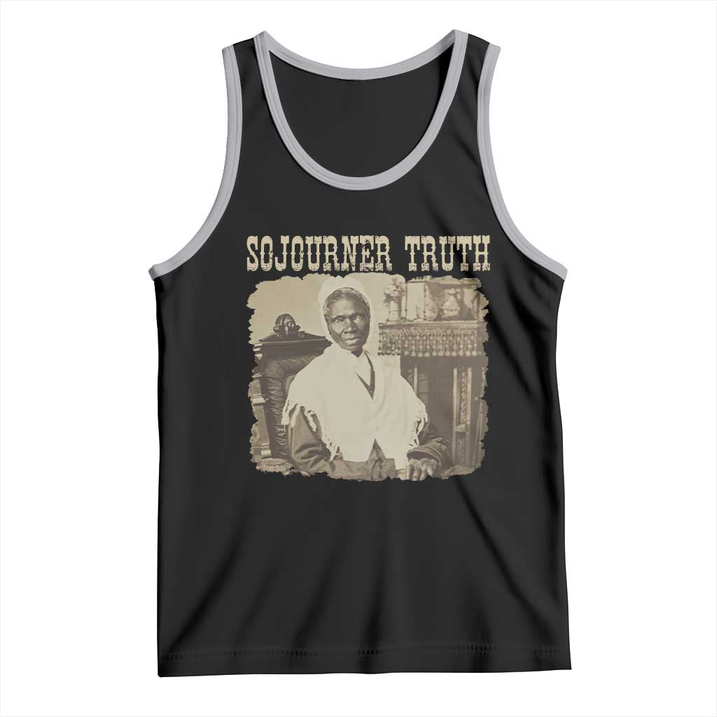 Sojourner Truth Tank Top African American Historical Hero TS14 Black Athletic Heather Print Your Wear