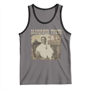 Sojourner Truth Tank Top African American Historical Hero TS14 Deep Heather Black Print Your Wear
