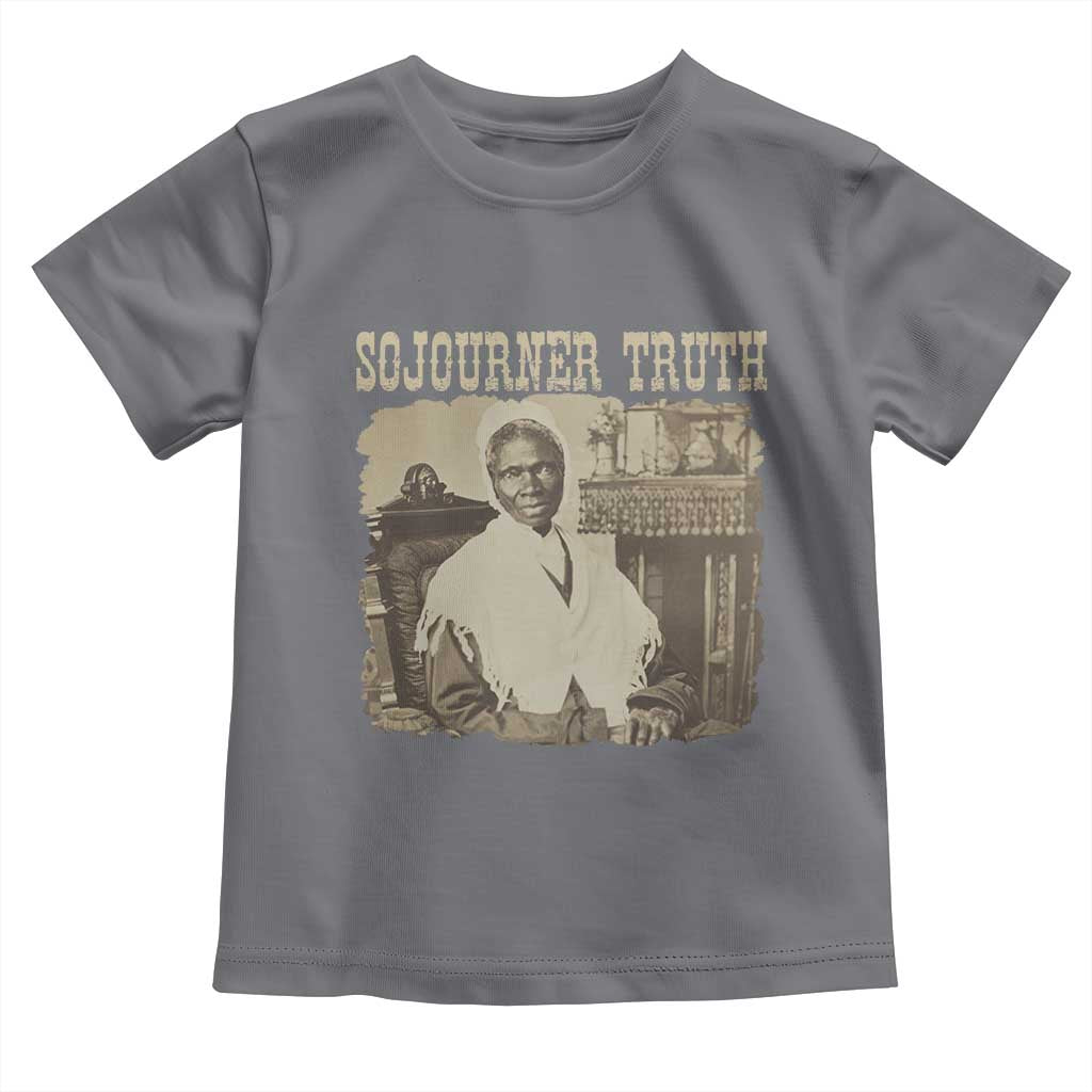 Sojourner Truth Toddler T Shirt African American Historical Hero TS14 Charcoal Print Your Wear