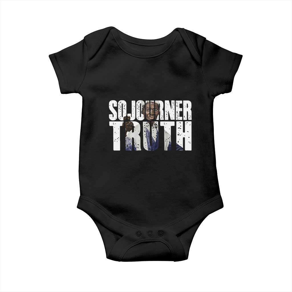 Sojourner Truth Quote Baby Onesie African American Historical Hero TS14 Black Print Your Wear