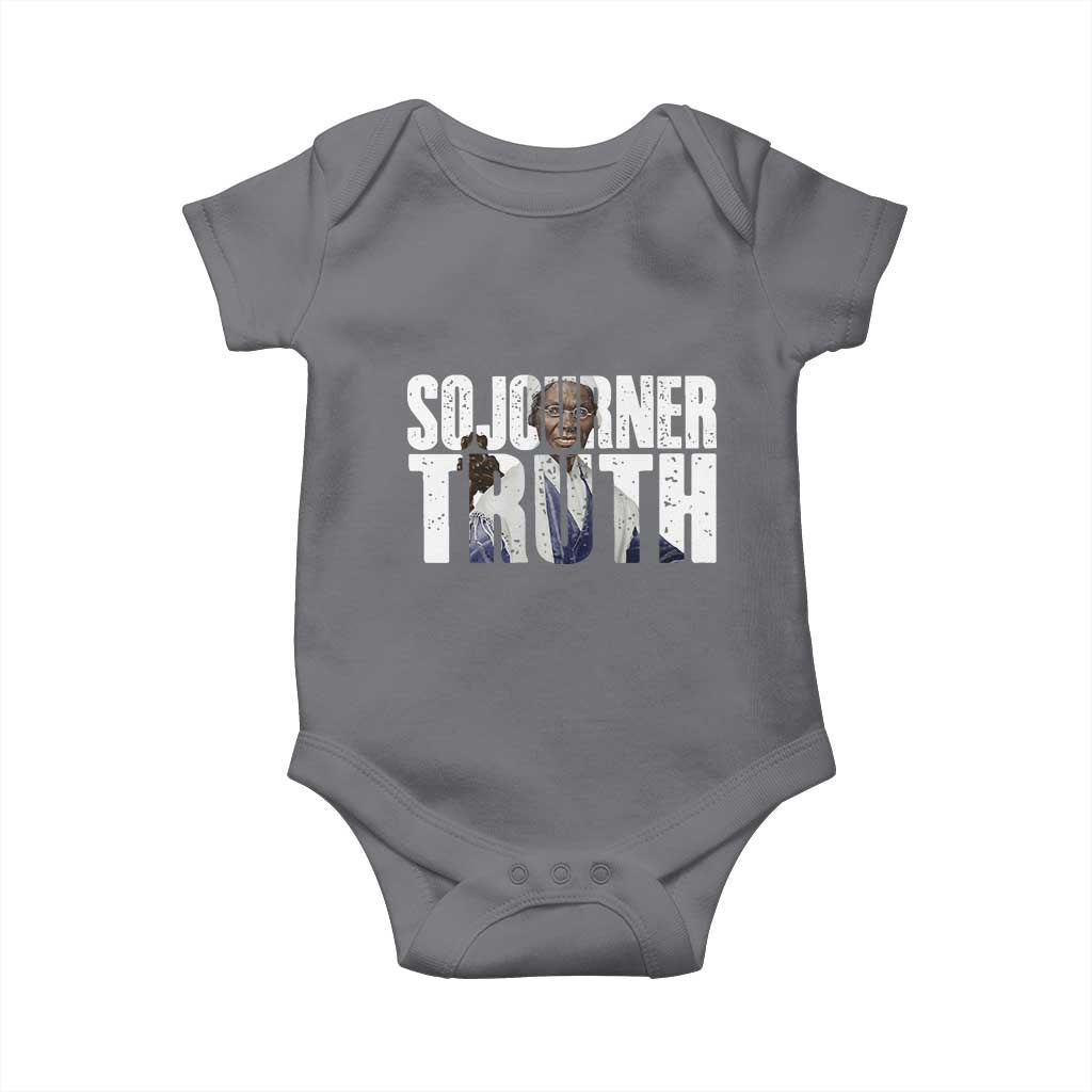 Sojourner Truth Quote Baby Onesie African American Historical Hero TS14 Charcoal Print Your Wear