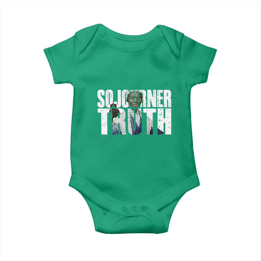 Sojourner Truth Quote Baby Onesie African American Historical Hero TS14 Irish Green Print Your Wear