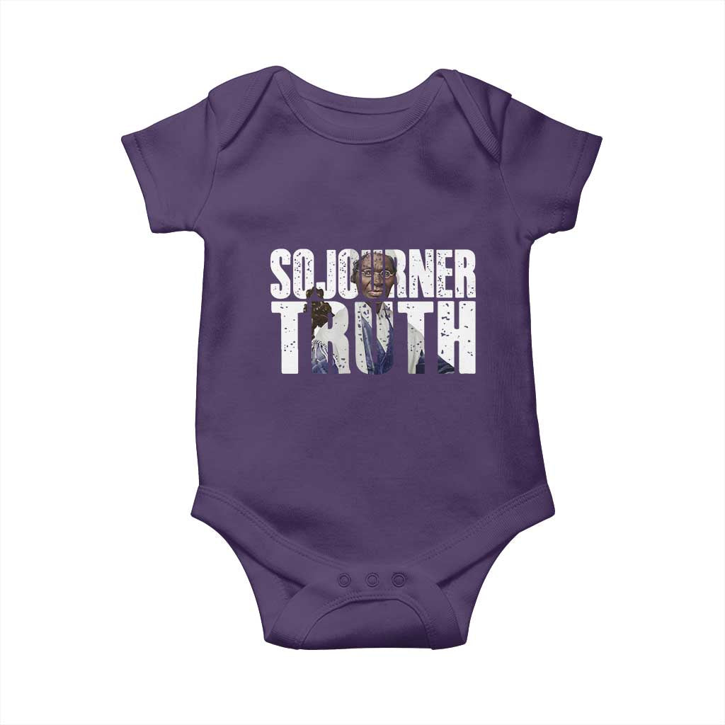 Sojourner Truth Quote Baby Onesie African American Historical Hero TS14 Purple Print Your Wear