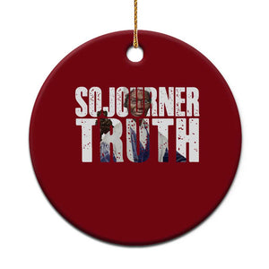 Sojourner Truth Quote Ceramic Ornament African American Historical Hero TS14 1pc Red Print Your Wear