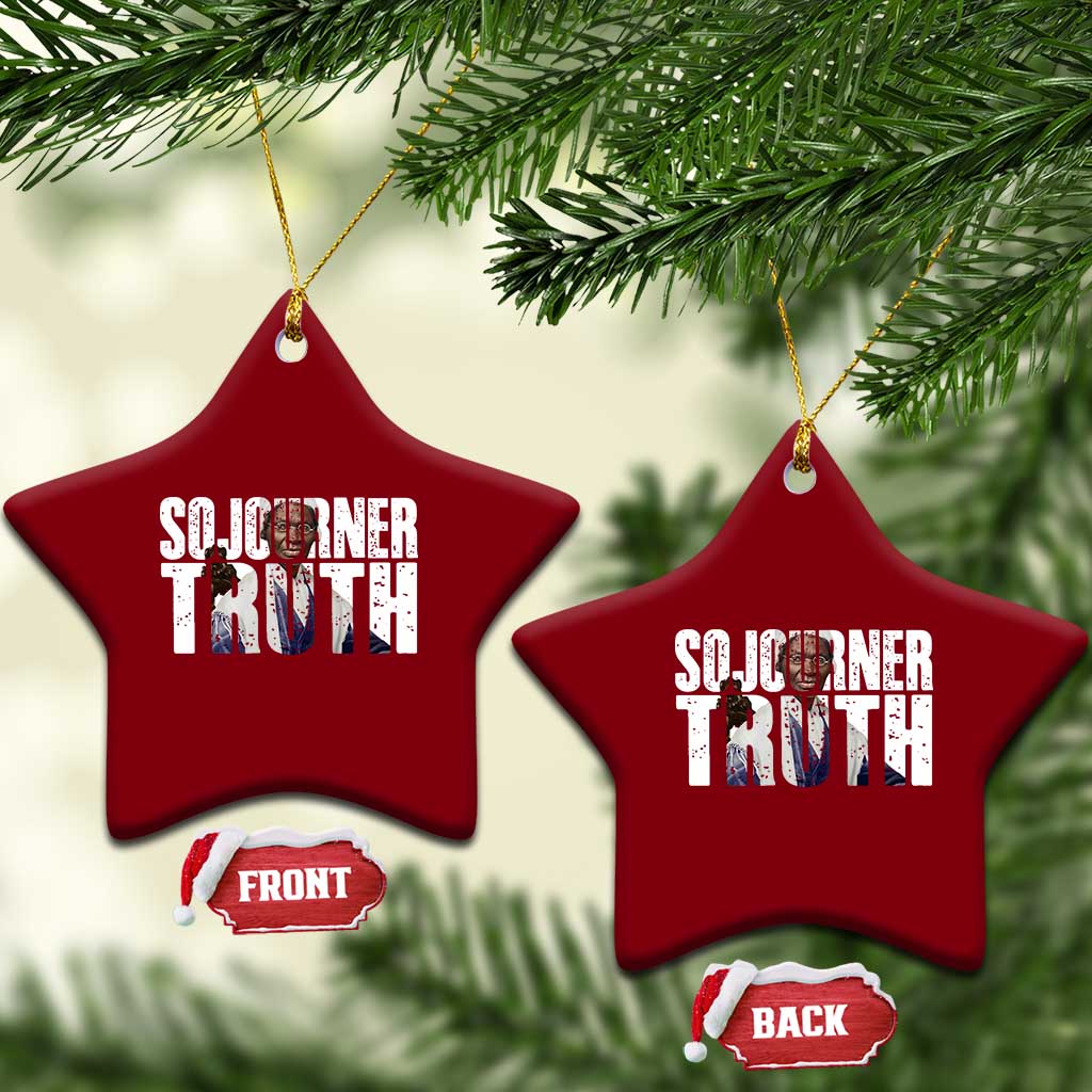 Sojourner Truth Quote Ceramic Ornament African American Historical Hero TS14 Print Your Wear