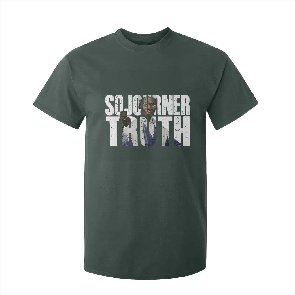 Sojourner Truth Quote T Shirt For Kid African American Historical Hero TS14 Dark Forest Green Print Your Wear