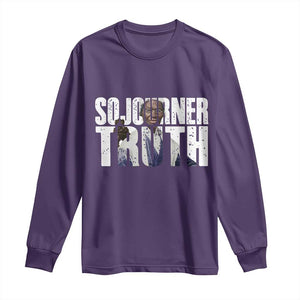 Sojourner Truth Quote Long Sleeve Shirt African American Historical Hero TS14 Purple Print Your Wear