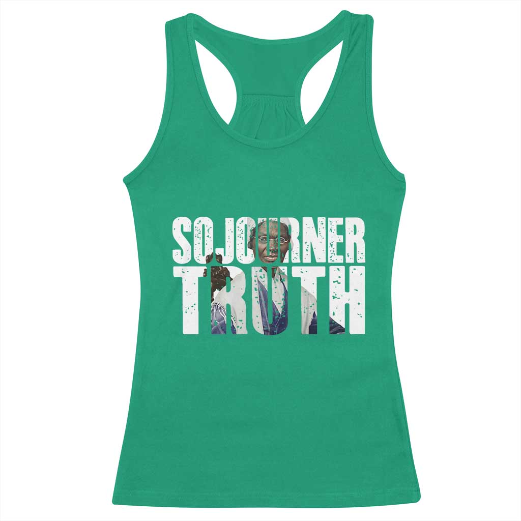 Sojourner Truth Quote Racerback Tank Top African American Historical Hero TS14 Irish Green Print Your Wear