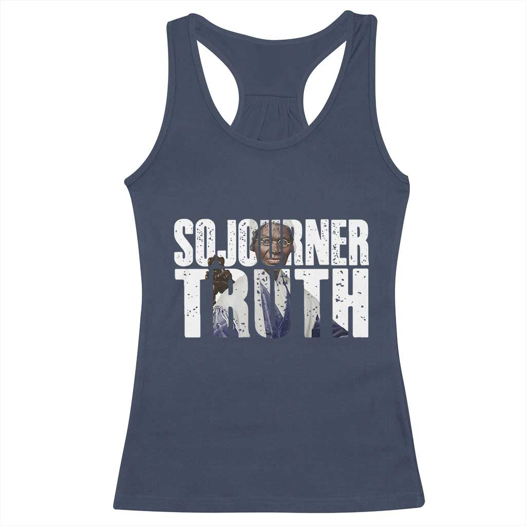 Sojourner Truth Quote Racerback Tank Top African American Historical Hero TS14 Navy Print Your Wear