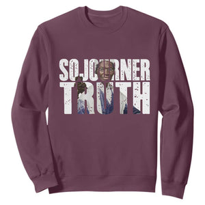Sojourner Truth Quote Sweatshirt African American Historical Hero TS14 Maroon Print Your Wear