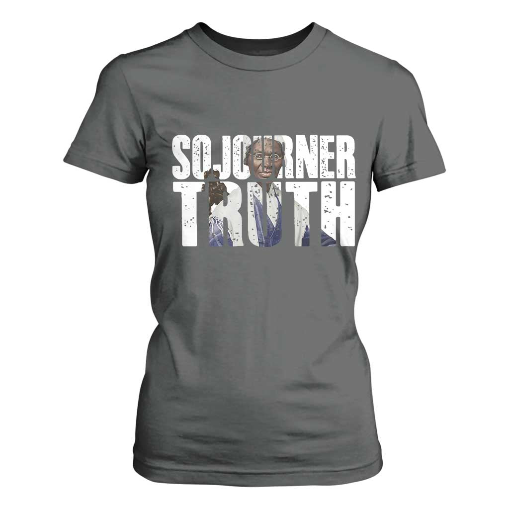 Sojourner Truth Quote T Shirt For Women African American Historical Hero TS14 Dark Heather Print Your Wear