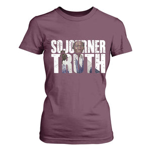 Sojourner Truth Quote T Shirt For Women African American Historical Hero TS14 Maroon Print Your Wear