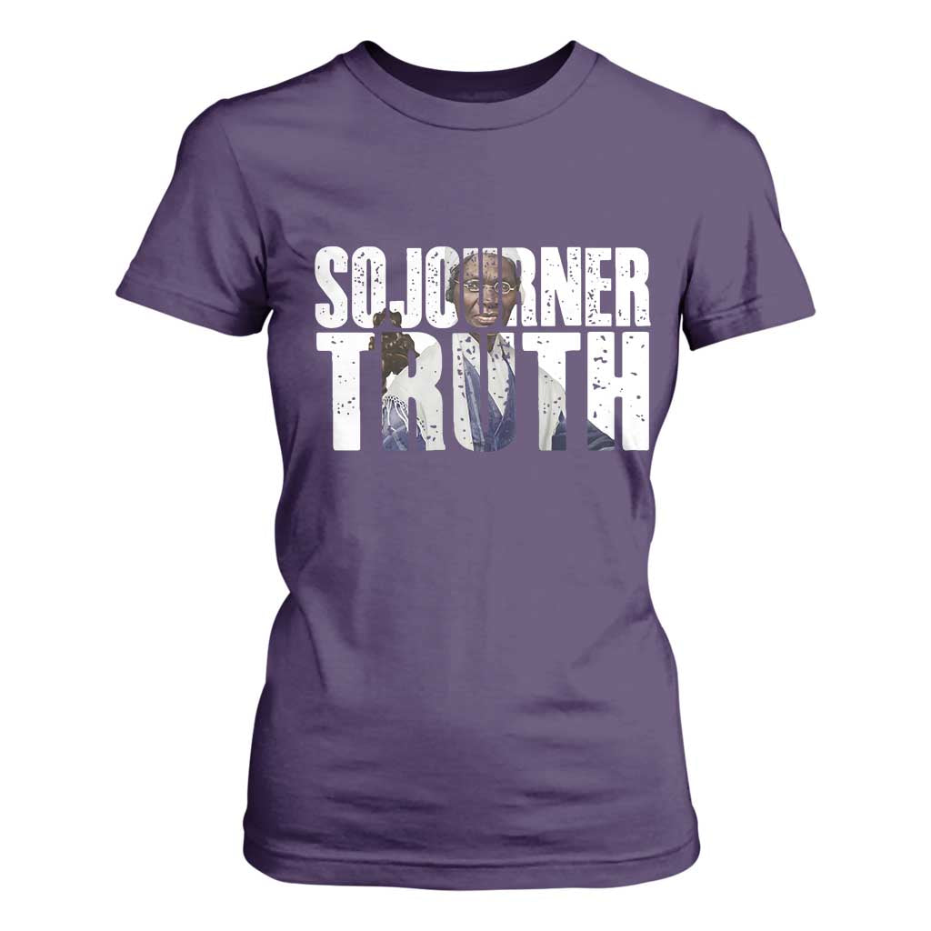 Sojourner Truth Quote T Shirt For Women African American Historical Hero TS14 Purple Print Your Wear