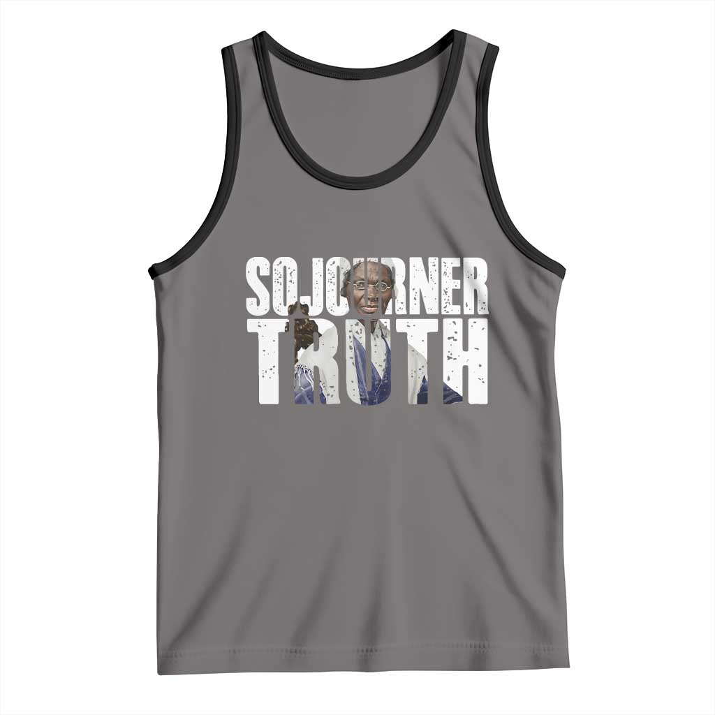 Sojourner Truth Quote Tank Top African American Historical Hero TS14 Deep Heather Black Print Your Wear