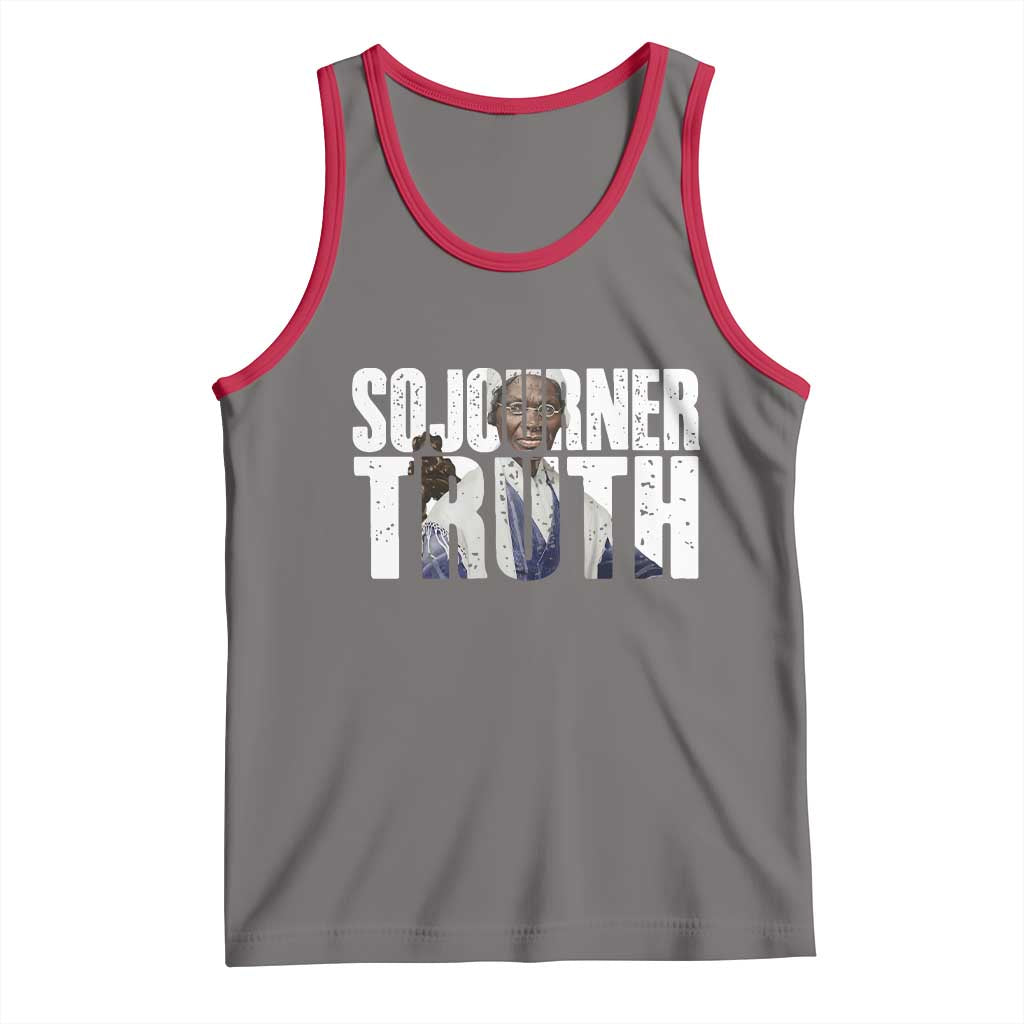 Sojourner Truth Quote Tank Top African American Historical Hero TS14 Deep Heather Red Print Your Wear