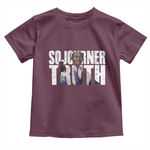 Sojourner Truth Quote Toddler T Shirt African American Historical Hero TS14 Maroon Print Your Wear