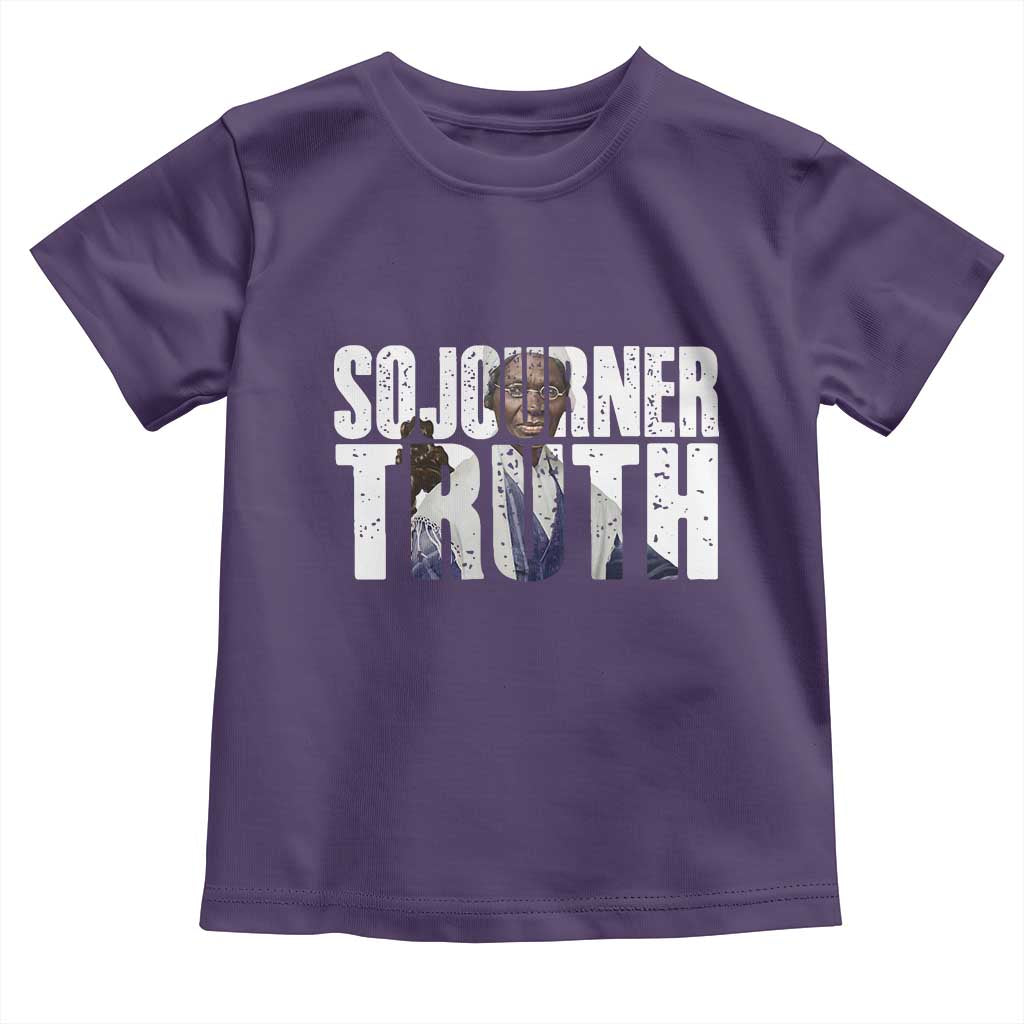 Sojourner Truth Quote Toddler T Shirt African American Historical Hero TS14 Purple Print Your Wear