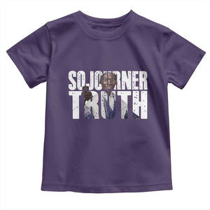 Sojourner Truth Quote Toddler T Shirt African American Historical Hero TS14 Purple Print Your Wear