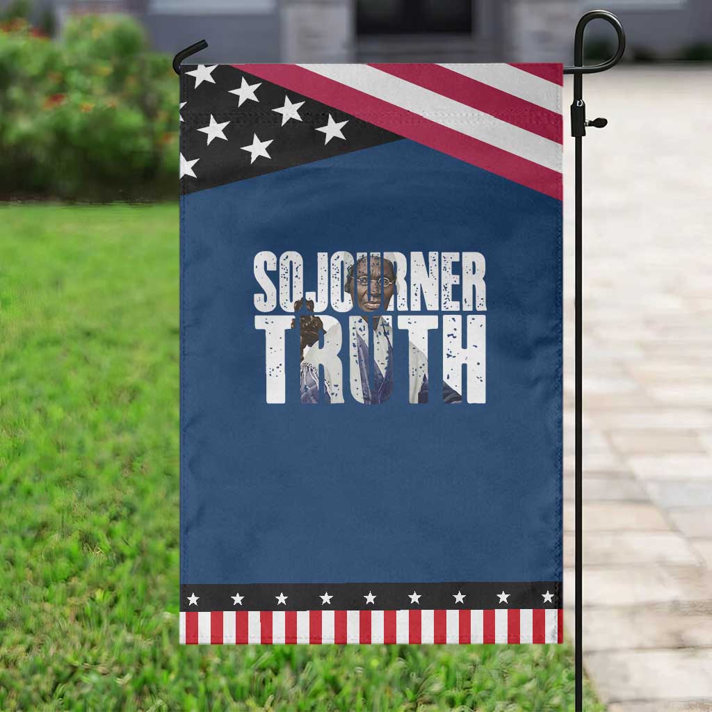 Sojourner Truth Quote Garden Flag African American Historical Hero TS14 Classic Blue Black Print Your Wear